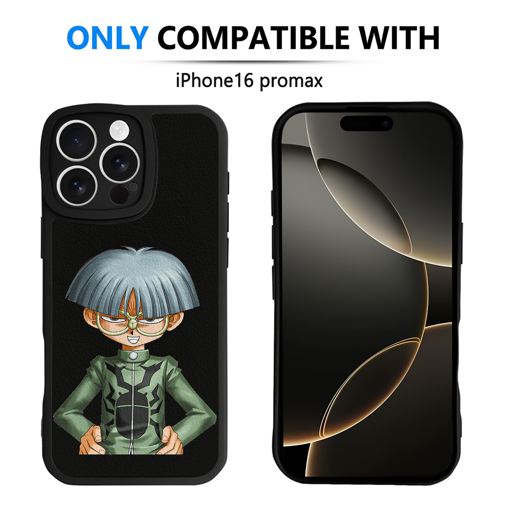 遊☆戯☆王 Yu-Gi-Oh! 【iPhone 16シリーズ対応】シリコンスマホケース（レザー調） 材質：シリコン